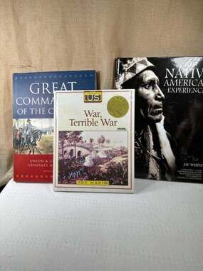 American History Books Lot